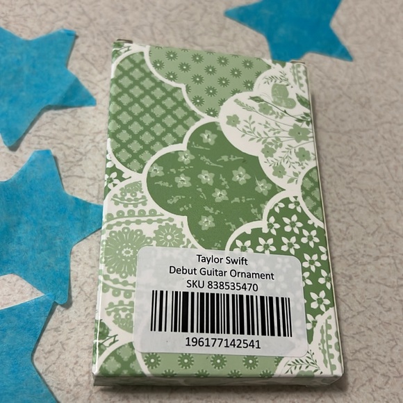 Taylor Swift Debut Guitar Ornament Teardrops on my Guitar Official Merch Swiftie - Picture 4 of 5